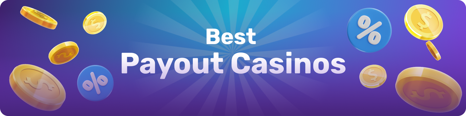 Not every online casino reveals its payout rates, and different games have different returns