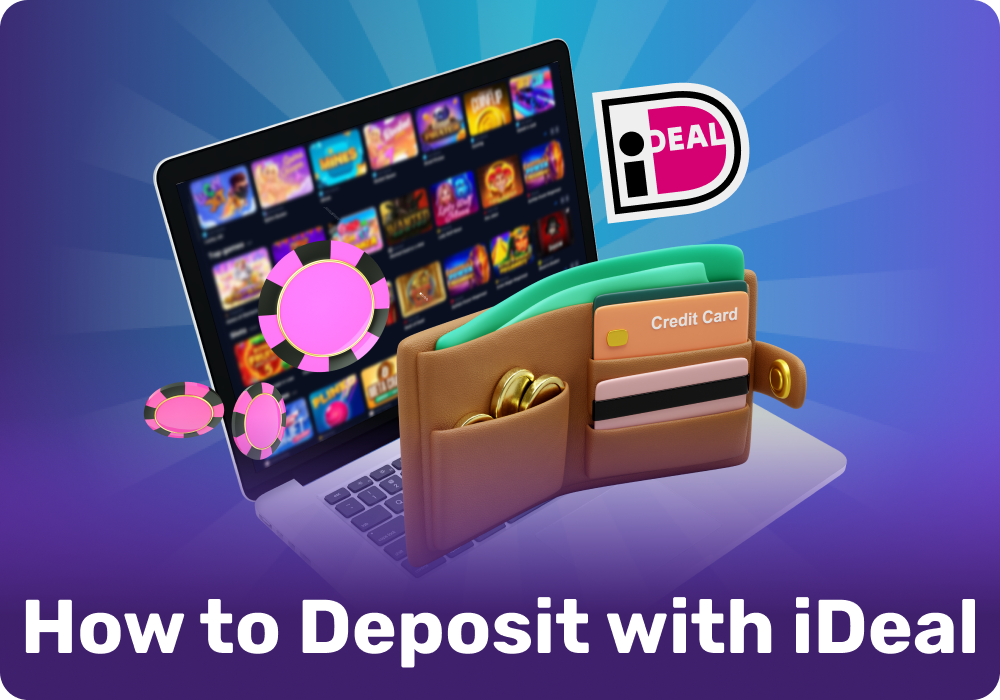 Depositing real money at an online casino with iDeal is fast and secure