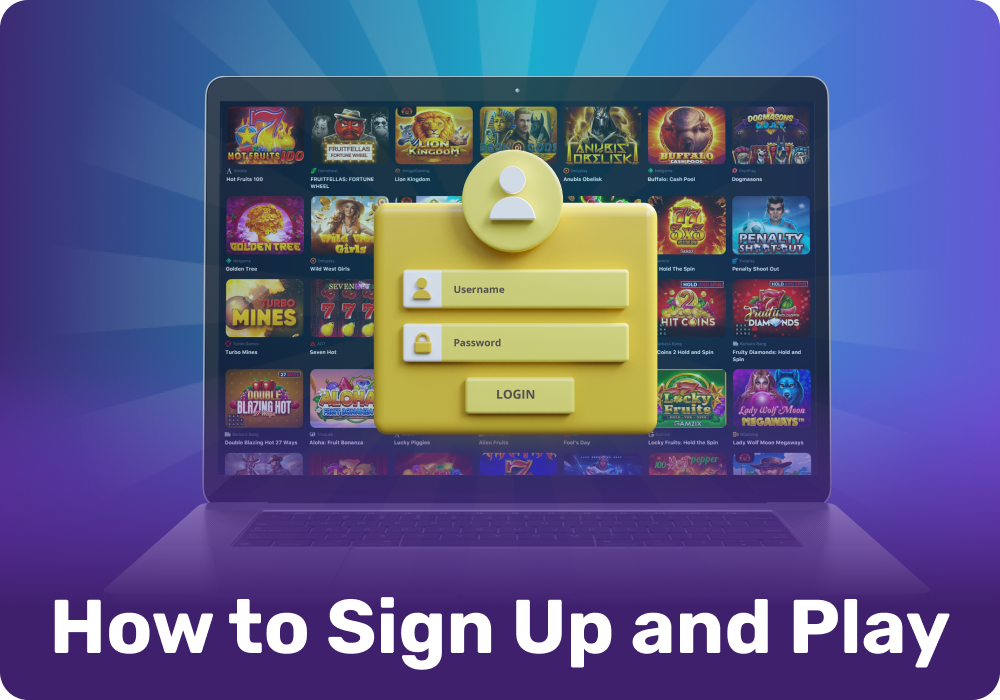 You can start playing in the social casino right after registration