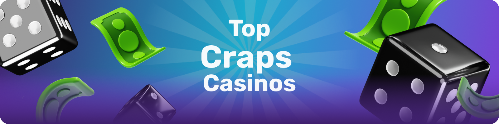 Craps is a dice game where the result depends on the roll of two dice