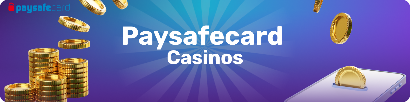 Many reputable European casinos accept Paysafecard as a payment method