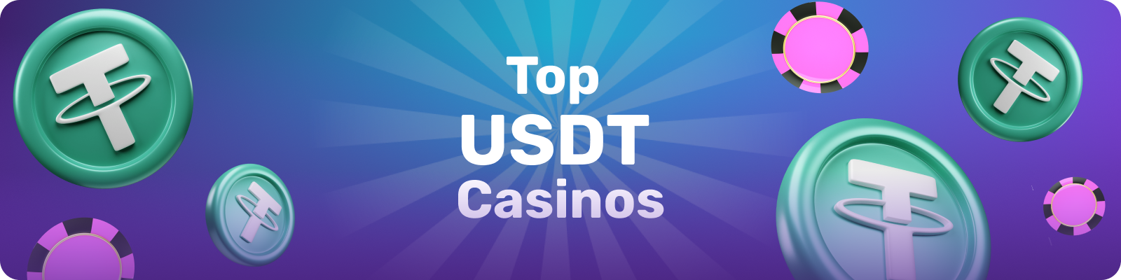 Tether is widely accepted at online casinos, offering low fees and quick processing