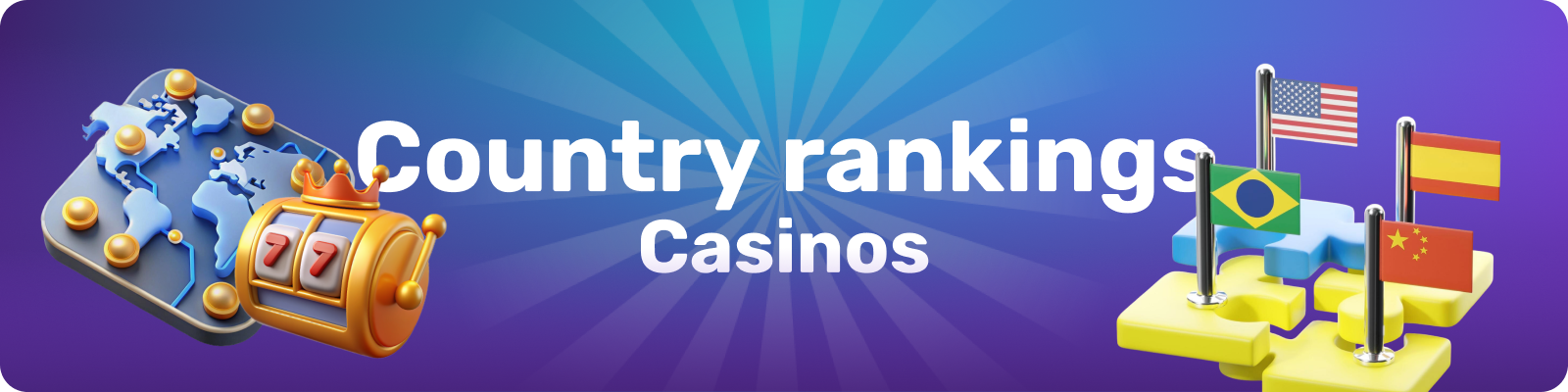 Discover the best online casinos by country