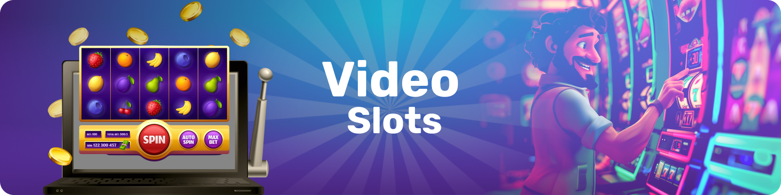Video slots are a popular type of online slots in casinos