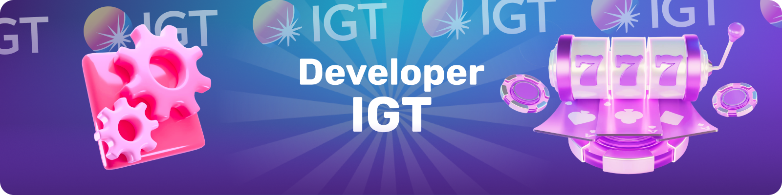 IGT is a leading developer of software for online casino games