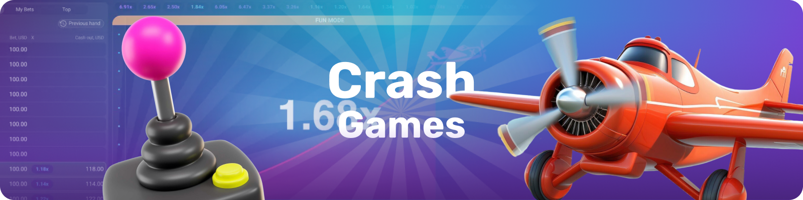 Crash games are a popular genre in various online casinos